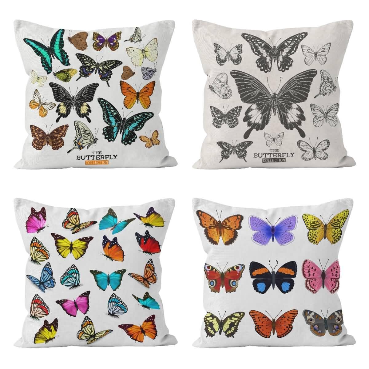 Housses de coussin 50x50cm étanches et durables pour intérieur et extérieur