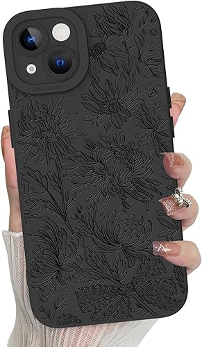 Miniatura 14 de MZELQ Funda para iPhone 14 Pro Max, diseño de ondas de silicona con ondas lindas, protección de cámara, funda delgada suave para teléfono - Blanco