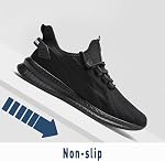 ZGPWZWL Chaussures de course pour hommes Sneakers Non Slip Walking Gym Sports Tennis entraînement entraînement Casual léger respirant confortable