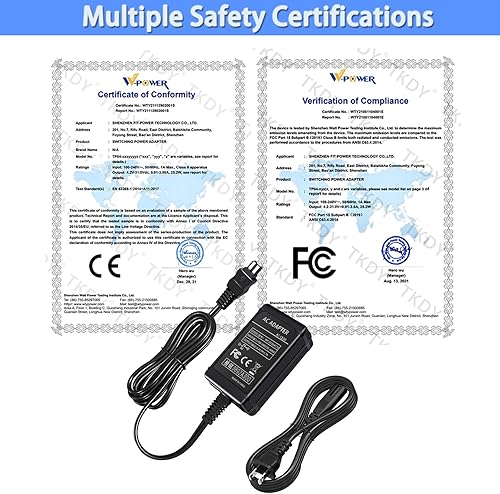 Miniatura 6 de TKDY AC-L200 Charger for Sony Handycam, Replacement for AC-L200 L25 Power Adapter, Compatible with DCR-DVD DCR-HC DCR-SR DCR-SX HDR-CX HDR-PJ HDR-SR