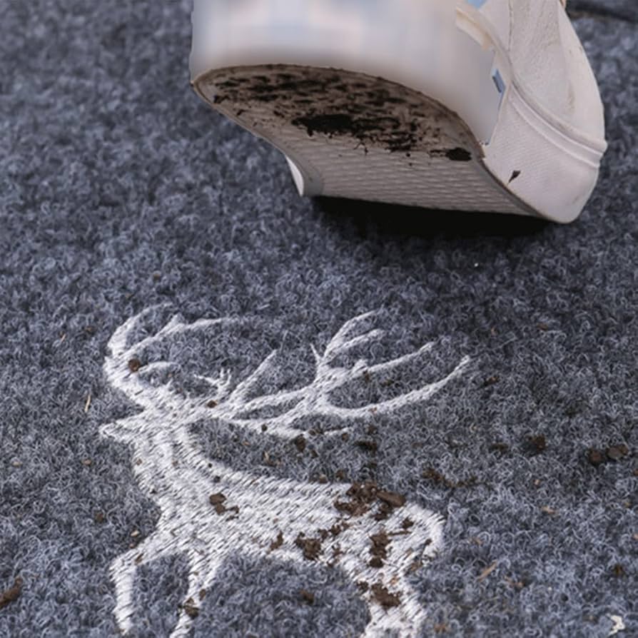 Amazon｜玄関マット 泥除けきめ 滑り止め 吸水速乾 洗える 拭き