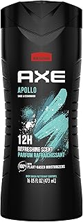 Body Wash for Long Lasting Freshness Apollo Sage and Cedarwood Men's Body Wash with Odor-Busting Prebiotics 16 oz
