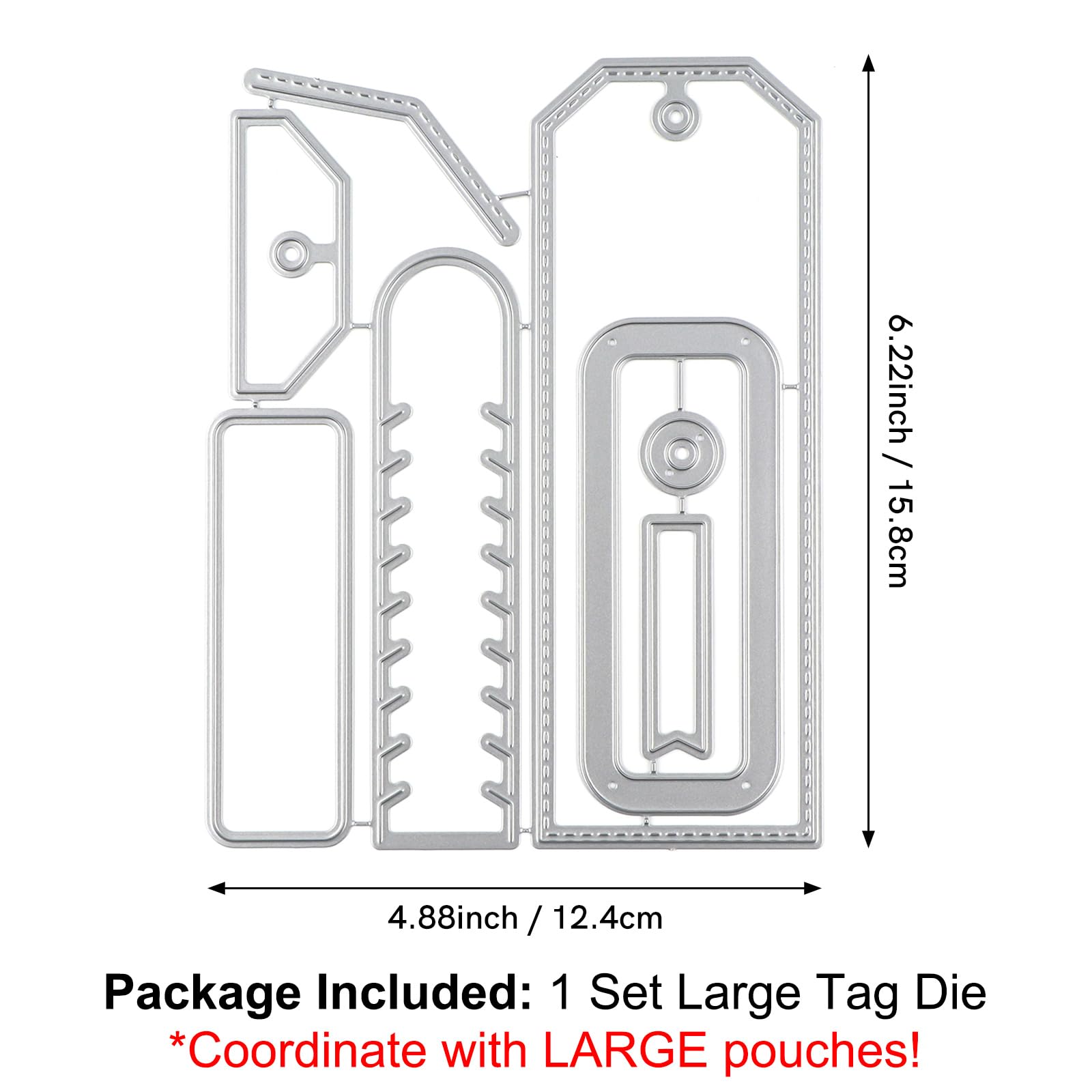 BAOFALI Lot De 27 Dômes 3D Dimensionnels Avec 17 Matrices Carrées En Métal Pour La Fabrication De Cartes, Cercles Adhésifs En Plastique Transparent Pour La Fabrication De Cartes, Les Travaux Manuels