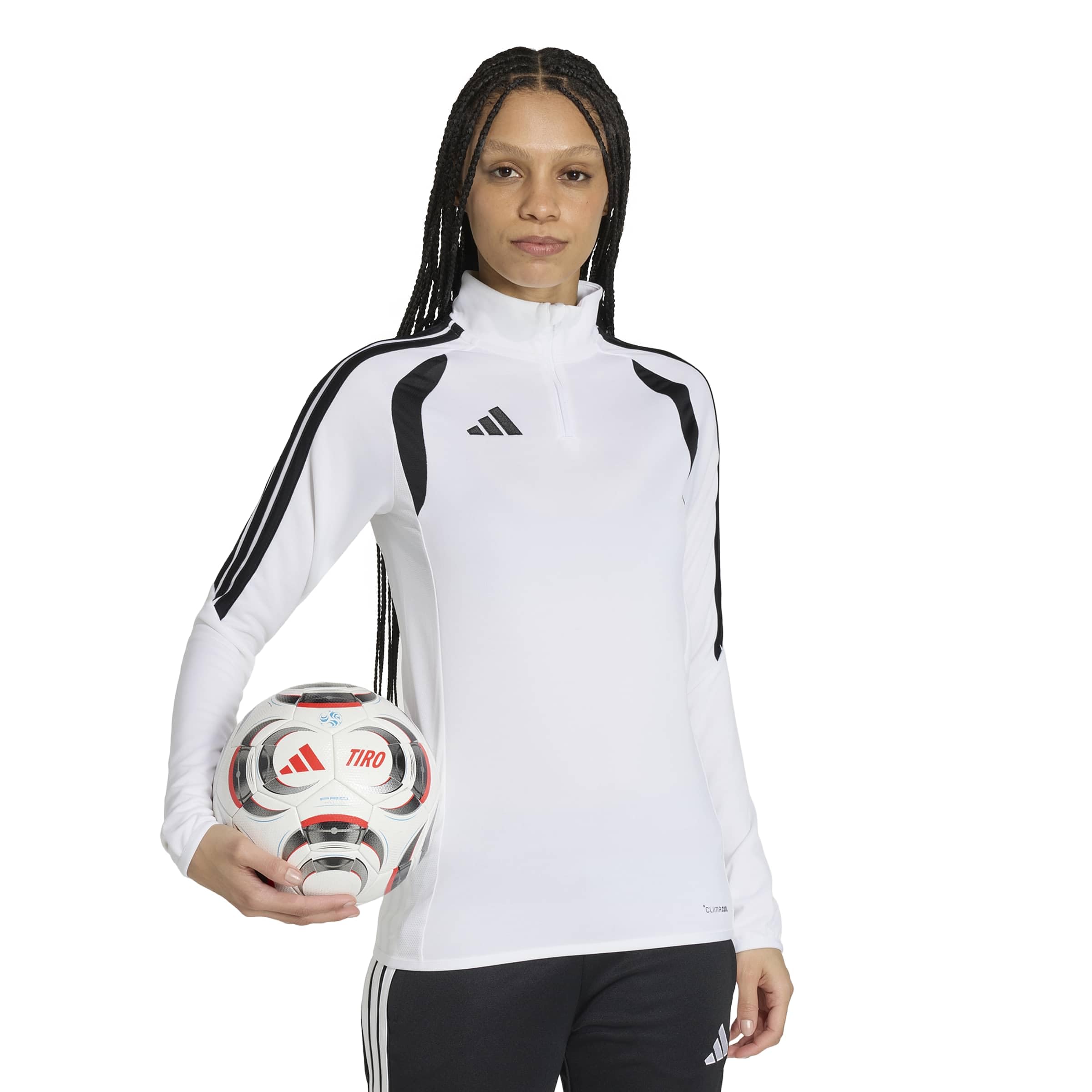 adidas Kobiety Tiro 26 League Training Top Sweatshirt, white/black/black, M