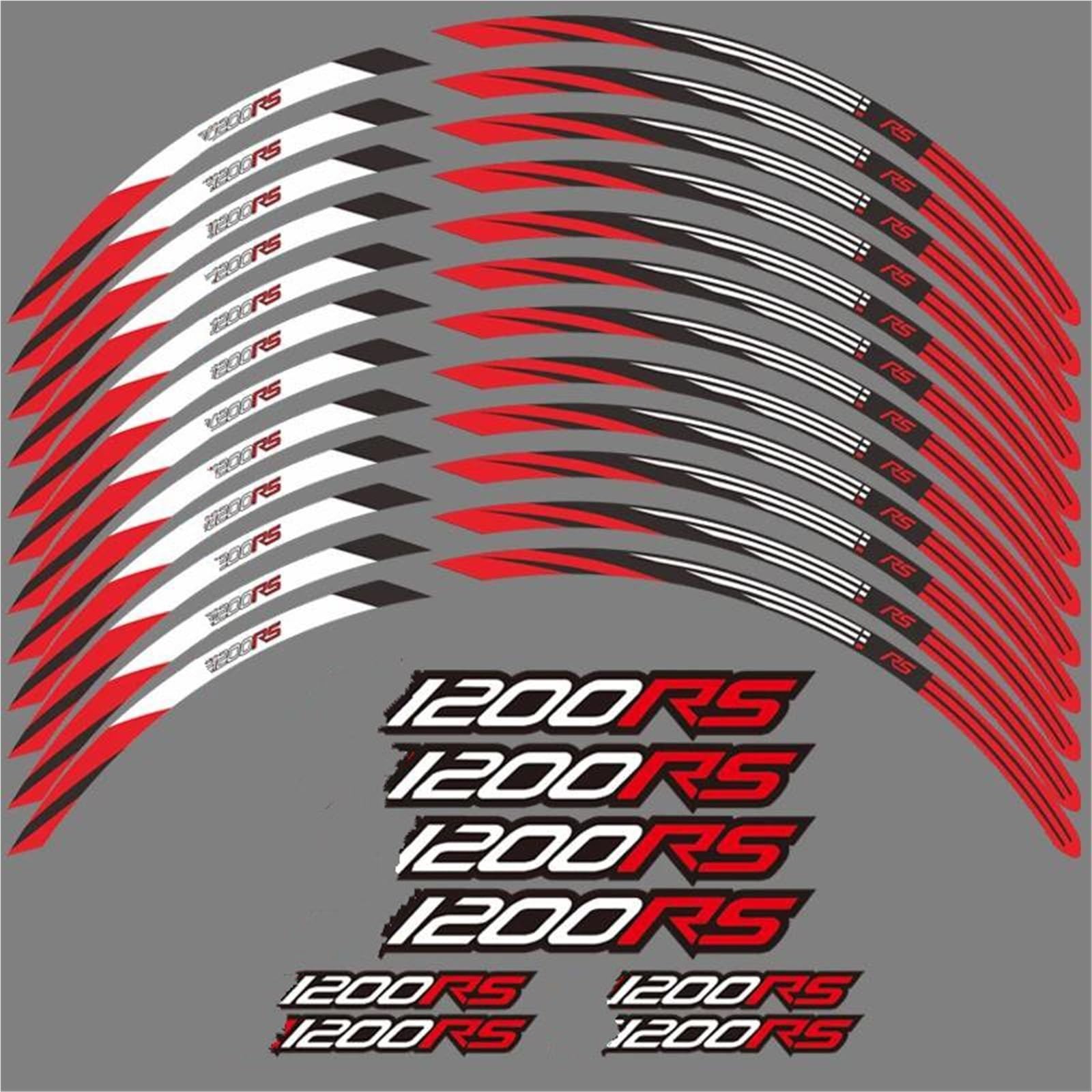 Motorcycle Wheel Stickers for BMW R1200R R1200 R 1200 1200R