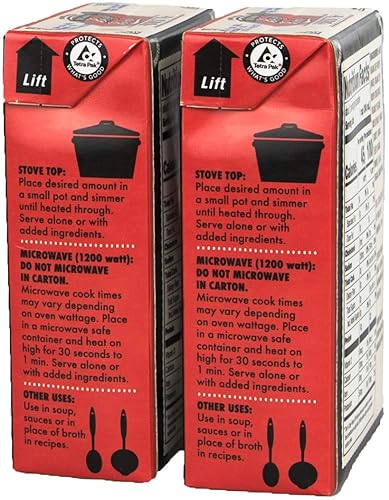 Miniatura 5 de Trader Joe's - Caldo de hueso de res orgánico 17fl oz 17.0 fl oz (dos cajas)