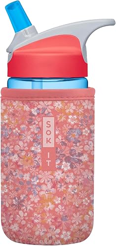 Miniatura 8 de Sok It Botl Sok Funda de neopreno aislada para botella de agua (crepúsculo, se adapta a botellas de agua de 16 onzas)