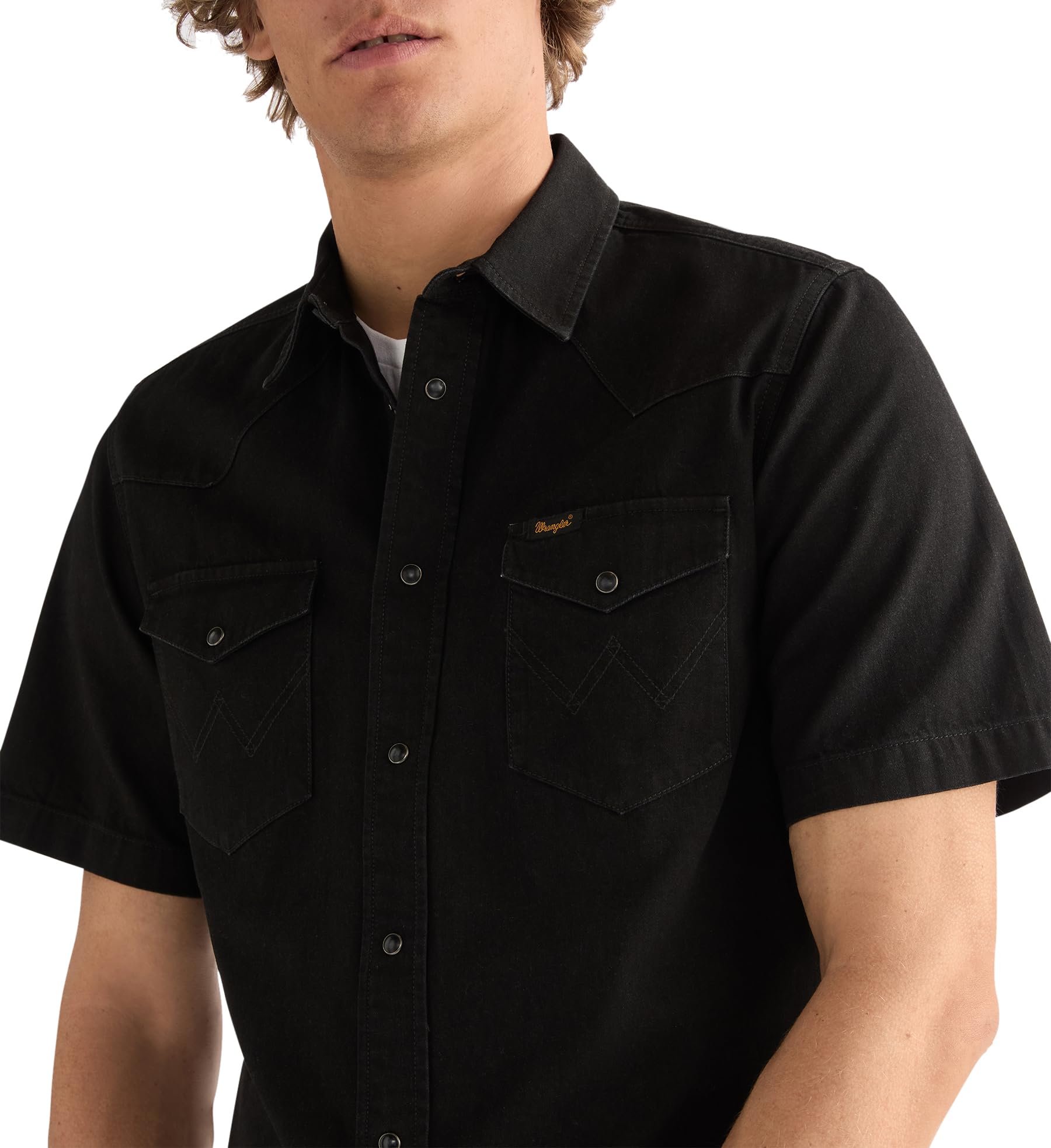 Wrangler SS Western Shirt Camiseta Hombre