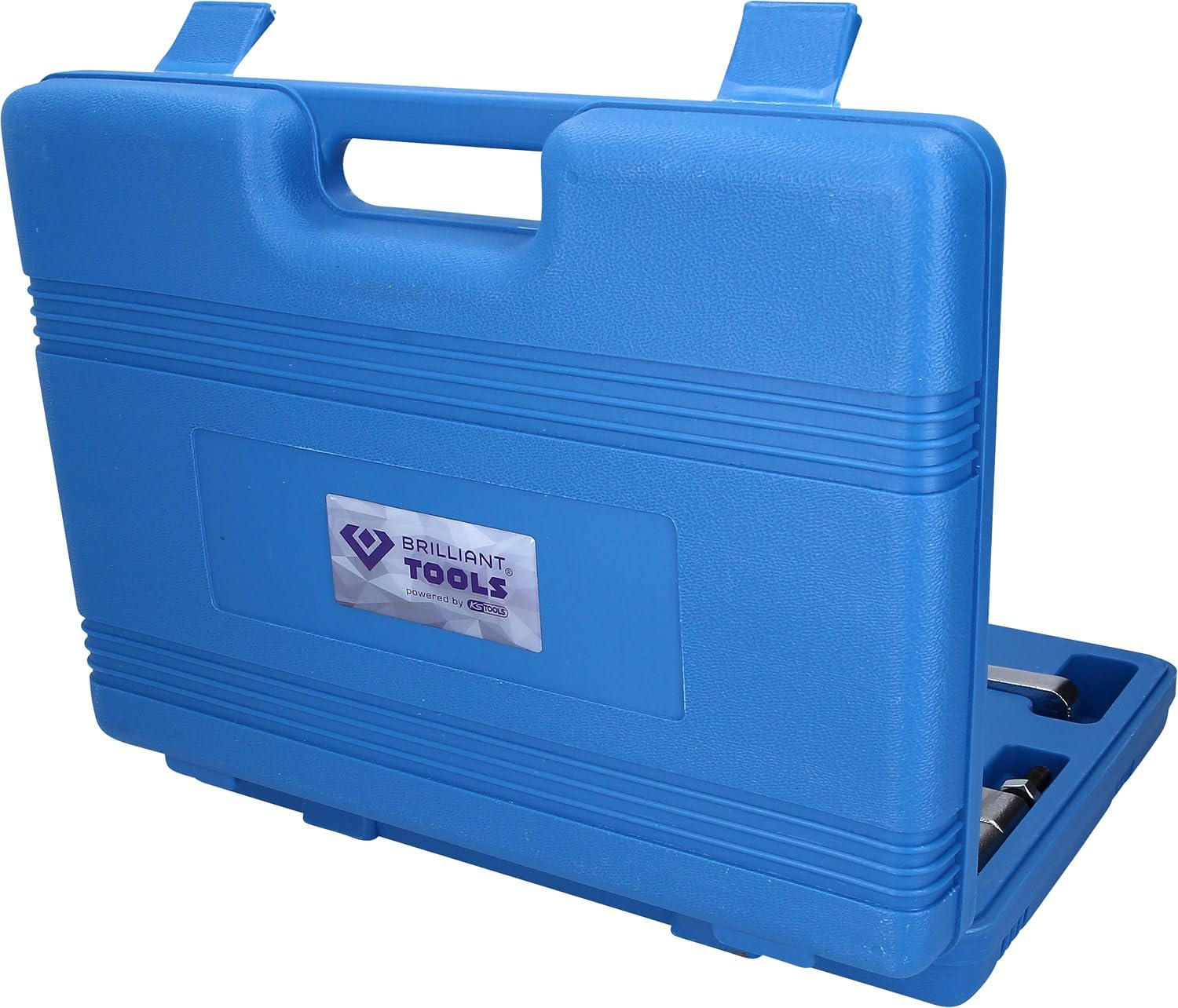 BRILLIANT TOOLS BT631100 Juego de extractores de rodamientos de bolas con separador de guillotina, 10 pzs [Powered by KS TOOLS]