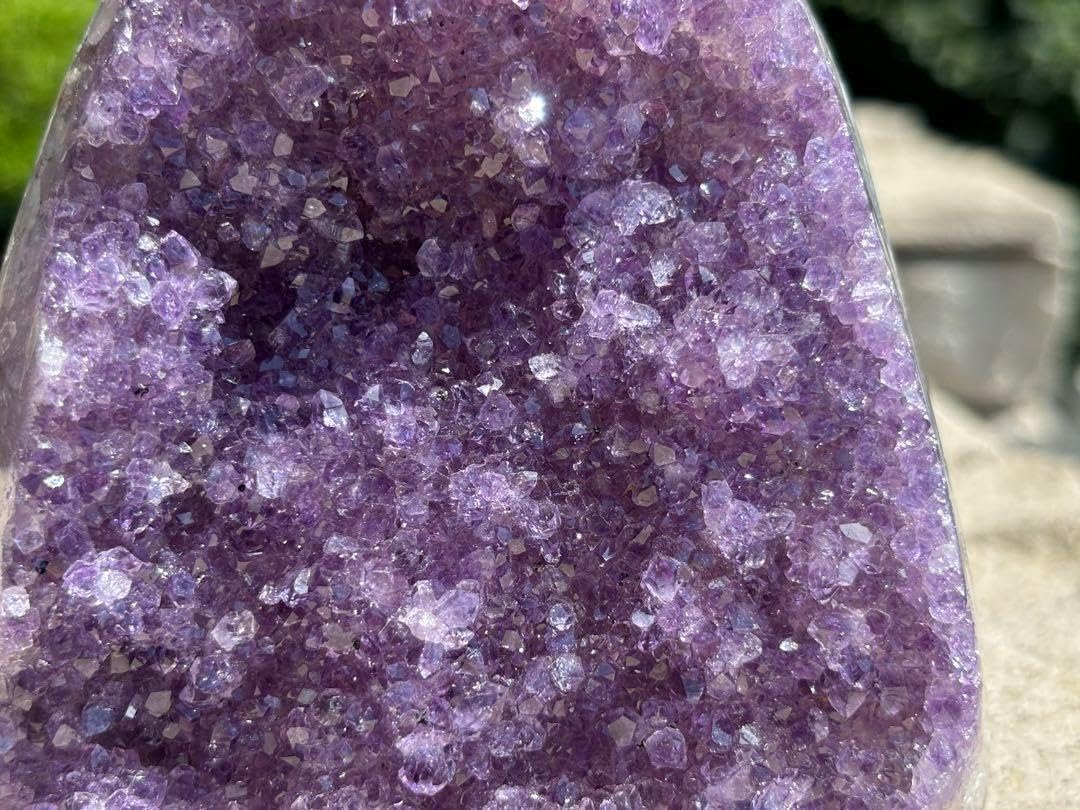 最高品質！ウルグアイ産⭐️アメジストドーム⭐️結晶の上に更に結晶