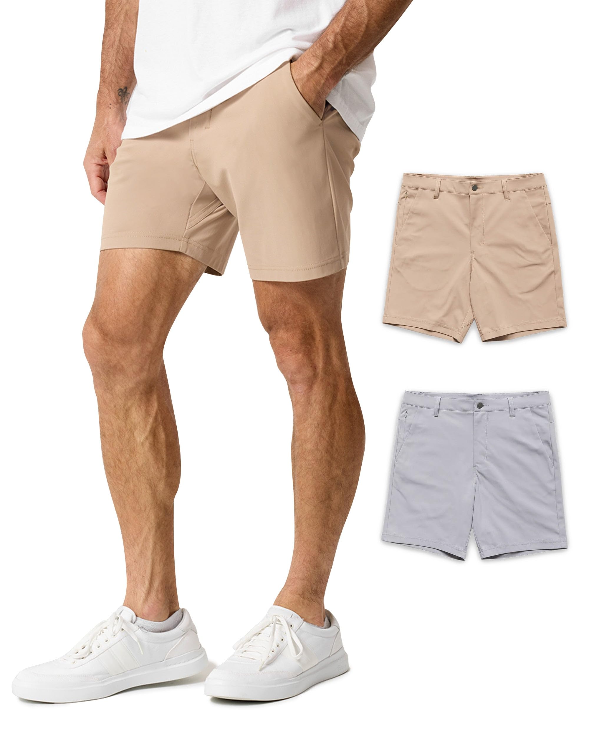 INTO THE AM 7 Inch Golf Shorts
