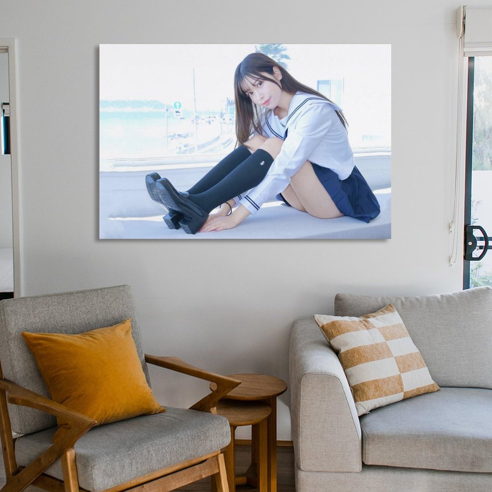 Amazon.co.jp: 七瀬なな 美少女水着 ポスター (16) アートパネル