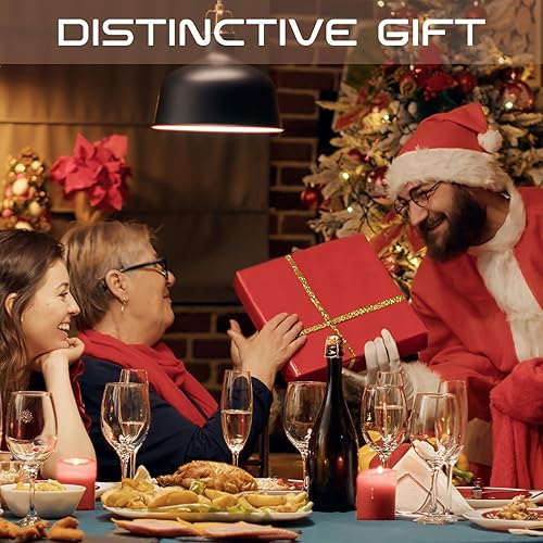 Miniatura 7 de GOH DODD Juego de 3 tablas grandes de pizarra para quesos de 12 x 12 pulgadas, tableros de charcutería, platos de pizarra de piedra, grabado láser