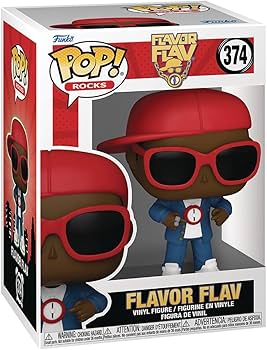 FUNKO POP フィギュア chuck d flavor flav Funko Pop Public Enemy Set Chuck D #15 and Flava Flav #16 Brand