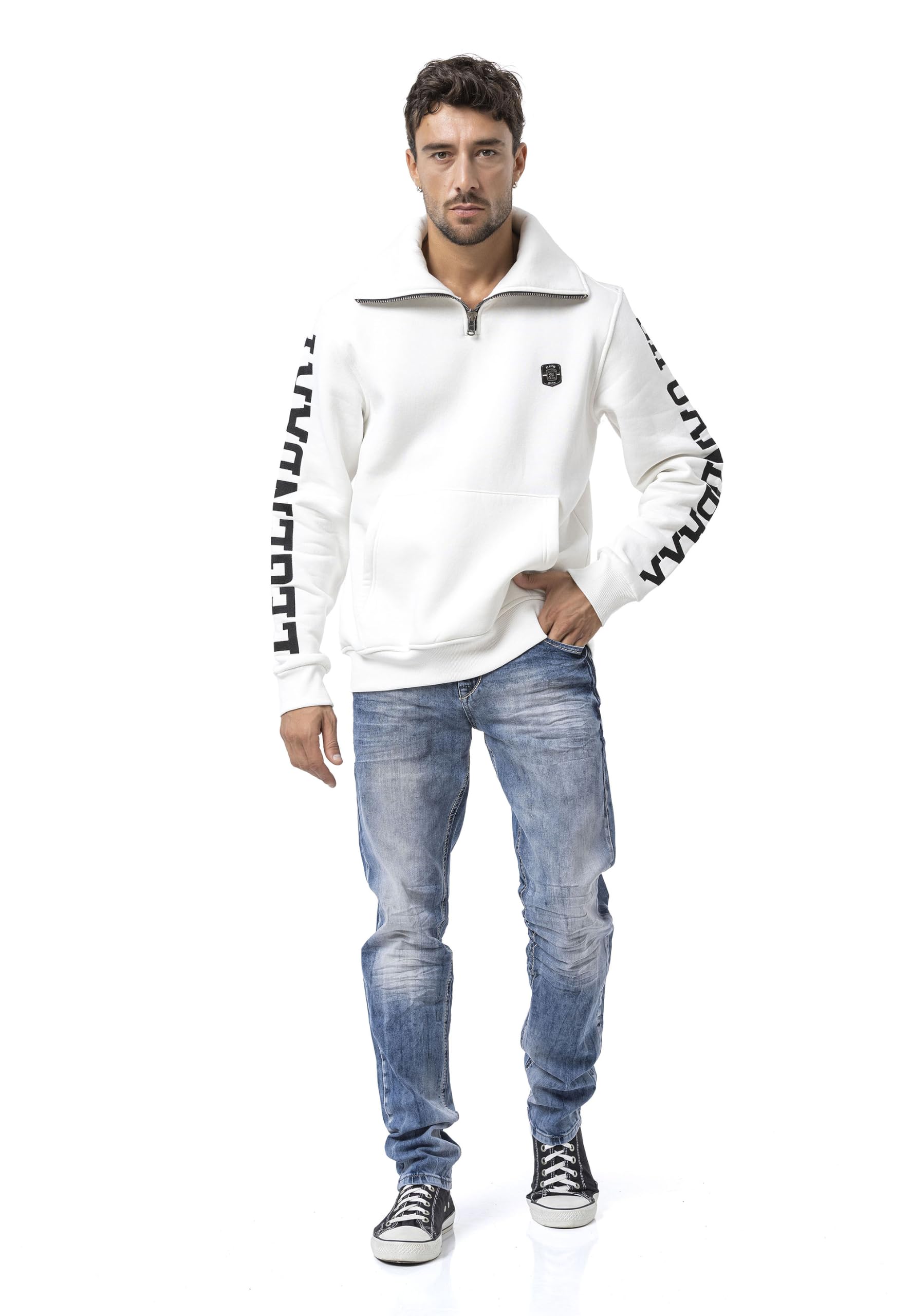 Cipo & Baxx Sudaderas con capucha y sudaderas para hombre – Regular Fit | Ropa de calle informal para el ocio y la vida cotidiana