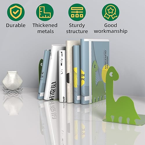 Miniatura 7 de Sujetalibros de metal resistente, sujetalibros económicos universales