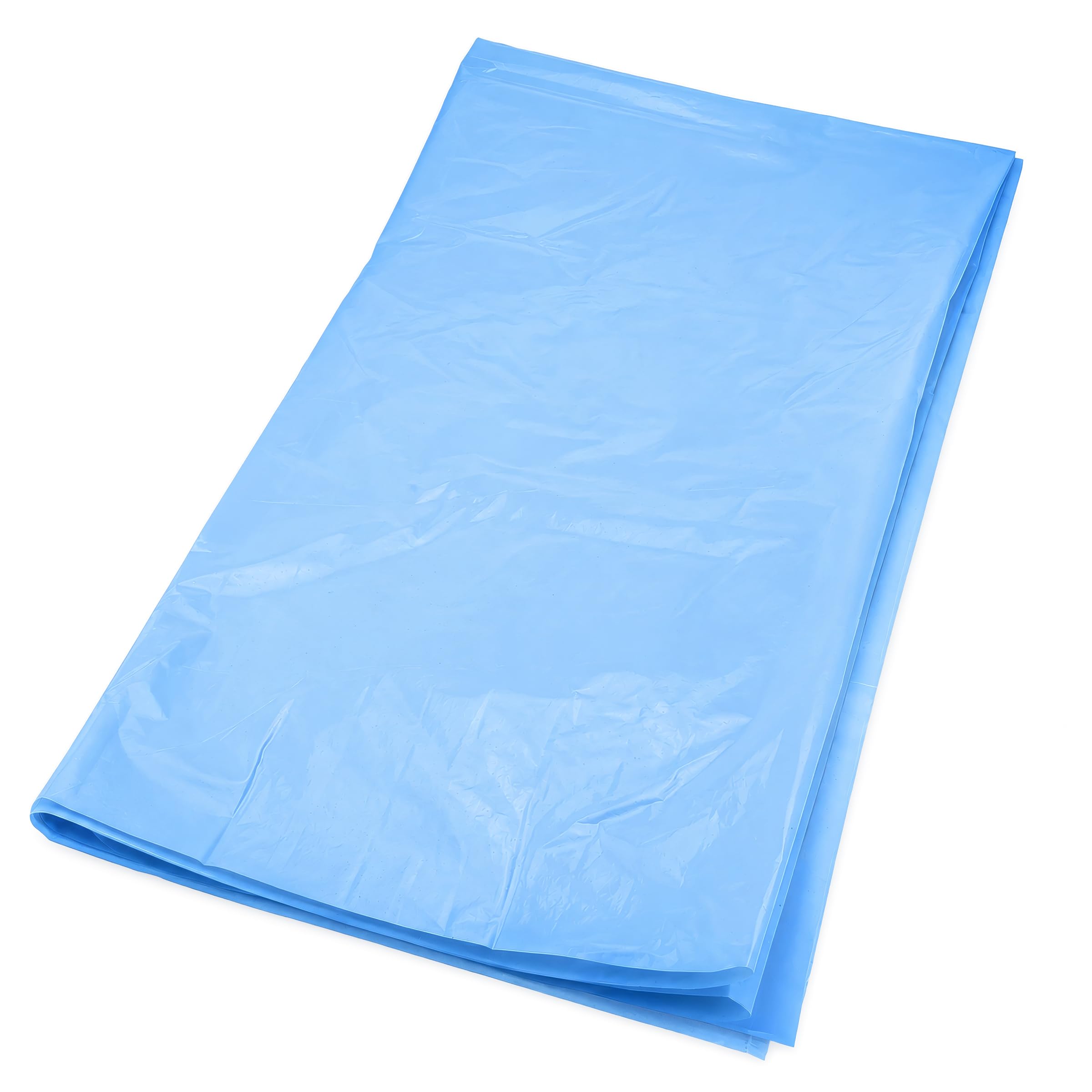 STIX 500 Sachets Roues Pneus Bleus Solides LDPE 100x100 cm Épaisseur 30 μm Transport Stockage Grand Format