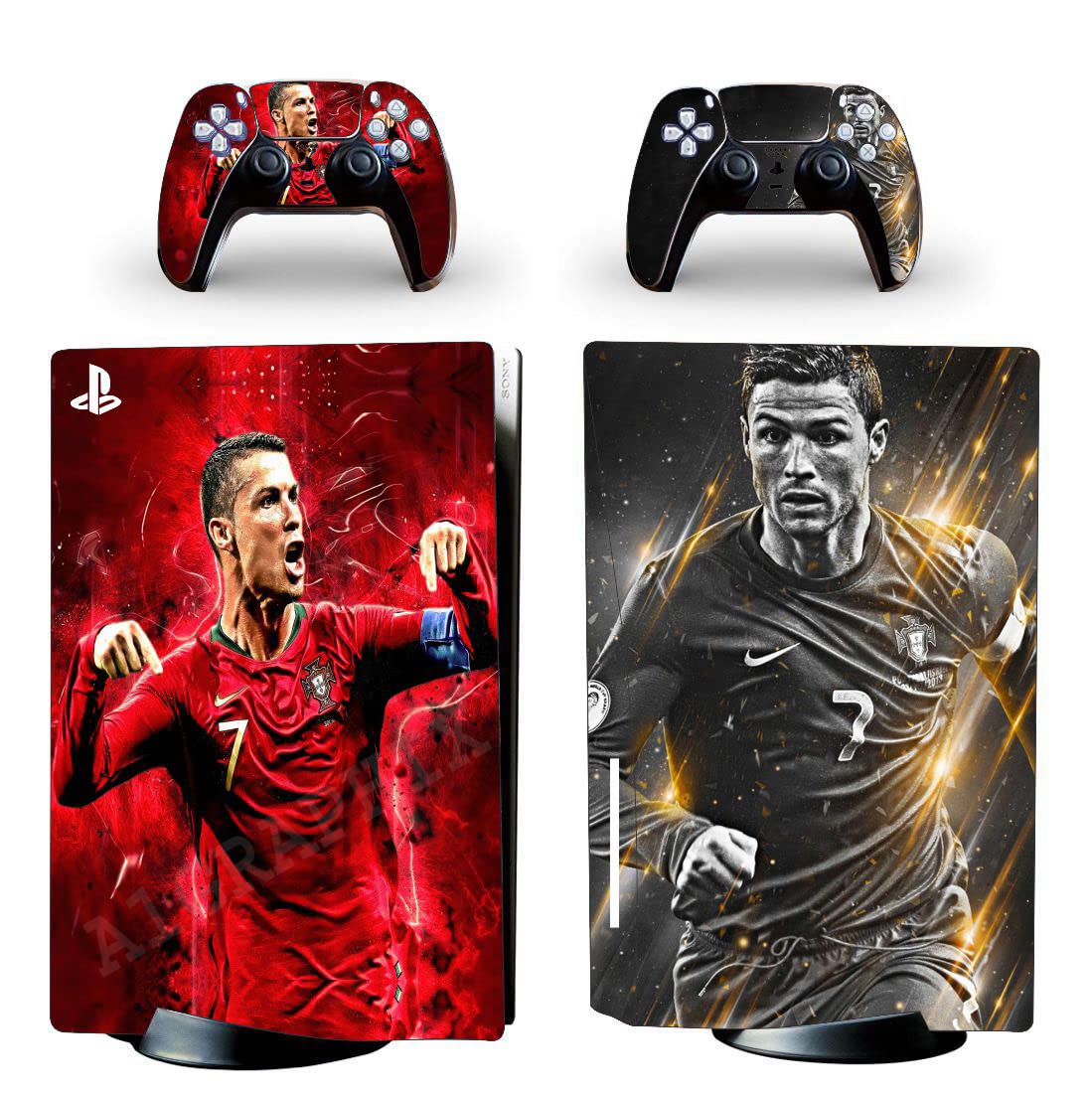 A1GRAPHIX Skin Protector for Console Wrap Sticker Skin with 2 Wireless Controller Decal N [Video Game] (B09KNZB9TV) Amazon Price History, Amazon Price Tracker