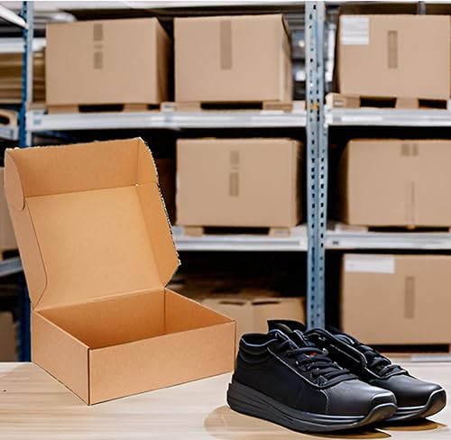 Miniatura 3 de DUZCLI Cajas de envío pequeñas de 12 x 9 x 4 pulgadas, cajas de cartón corrugado marrón Kraft (paquete de 20) para correo, embalaje, pequeñas