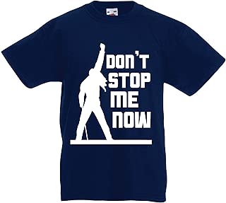 Kids T-Shirt Don't Stop me Now! Vintage Rock Band Clothing, Musically Merch - coolthings.us