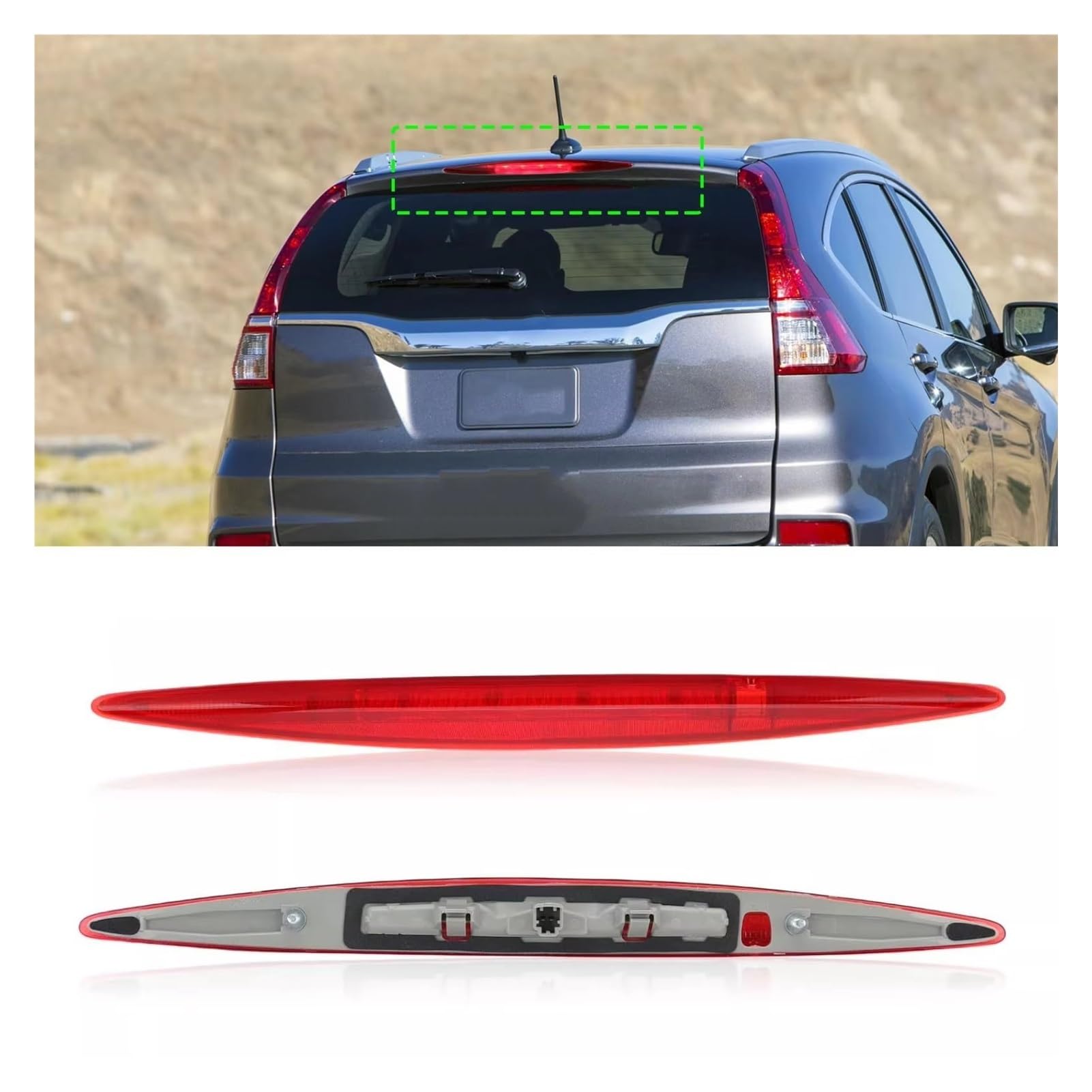 Terza Luce Freno Per CRV Per CR-V 2012 2013 2014 2015 2016 Terza Lampada Freno Aggiuntiva Luce Stop Colore Rosso Bianco Montata In Alto Terzo Terzo Freno Luce