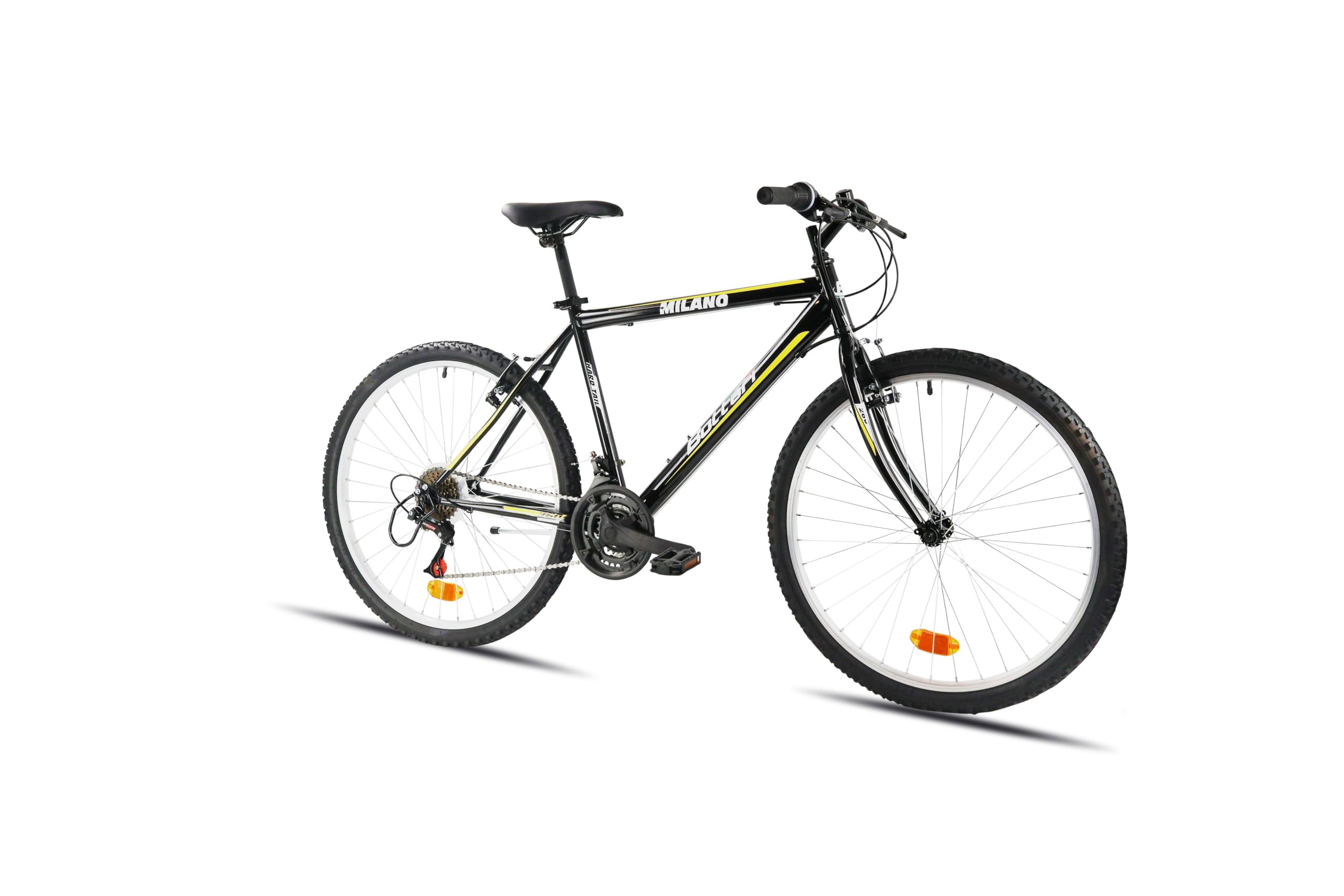 Bicicleta MTB Milano 26" 18 Velocidades 1.6" Negra Hombre - 77234