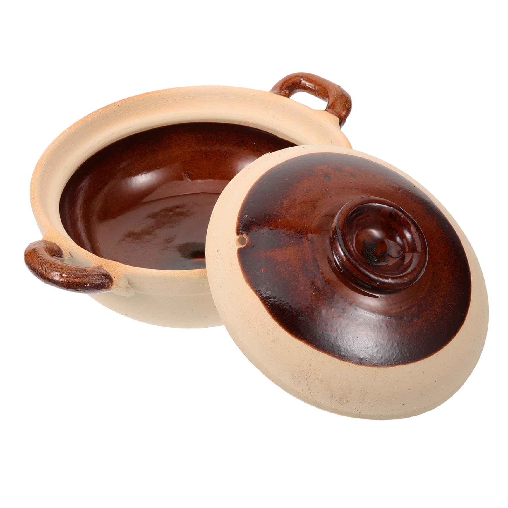Cazuela De Barro Multifuncional Olla De Barro Para Guisar Utensilios De Cocina Antiadherente