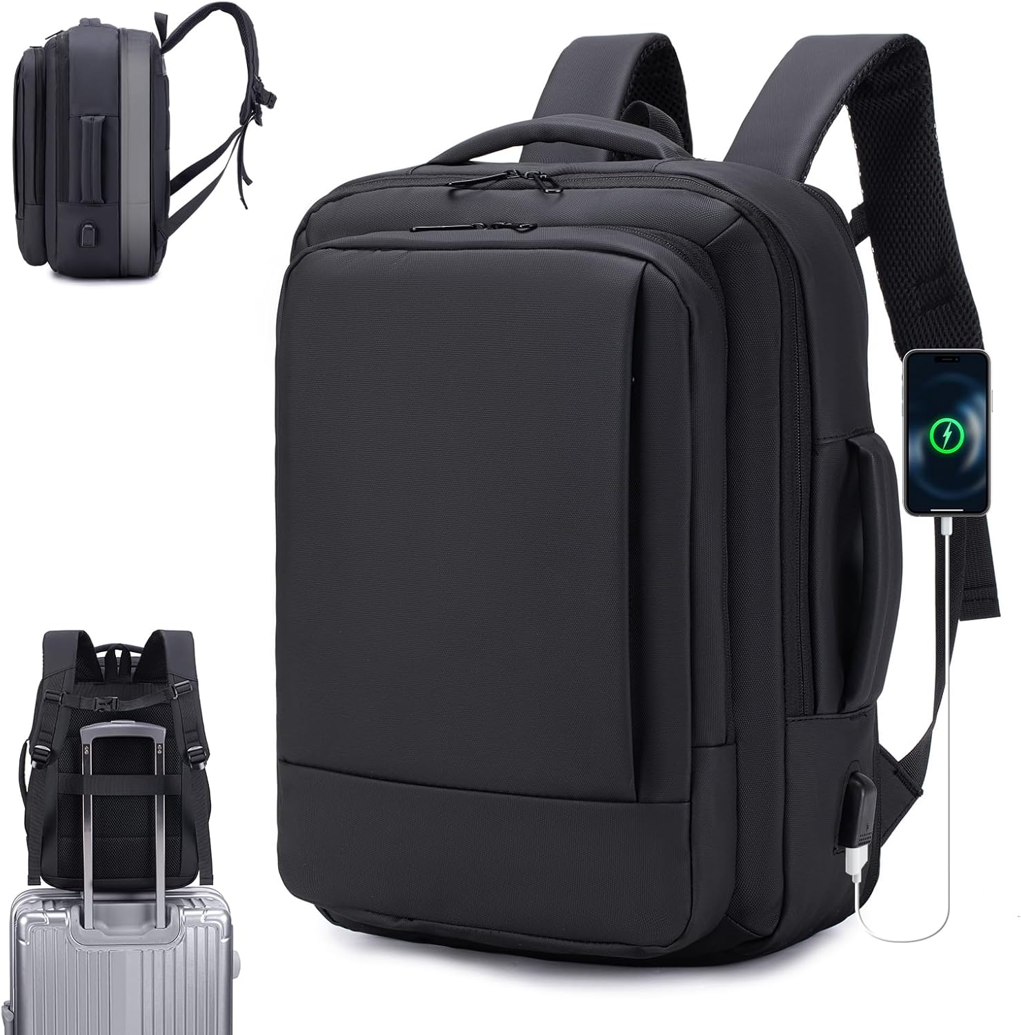 SUCIKORIO 40x30x15cm Air France British Airways Extensible 10cm 40x30x25 Eurowings Sac a Dos Voyage Bagage Cabine Avion sous Le Siege Imperméable Sac à Dos Ordinateur Portable 15,6Pouces Femme Homme SUCIKORIO 40x30x15cm Air France British Airways Extensible 10cm 40x30x25 Eurowings Sac a Dos Voyage Bagage Cabine Avion sous Le Siege Imperméable Sac à Dos Ordinateur Portable 15,6Pouces Femme Homme