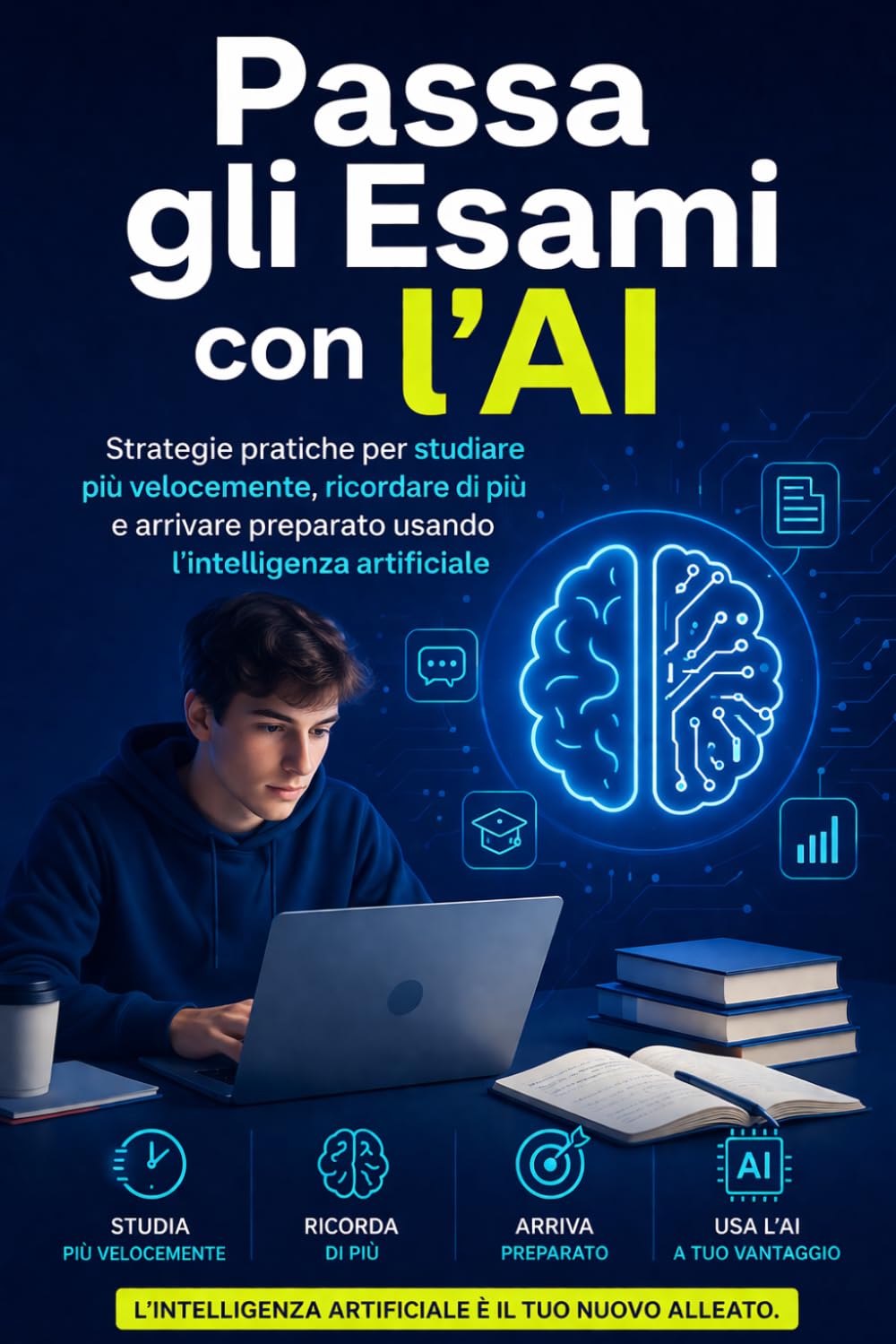 Passa gli Esami con l’AI: Strategie pratiche per studiare più velocemente, ricordare di più e arrivare preparato usando l’intelligenza artificiale