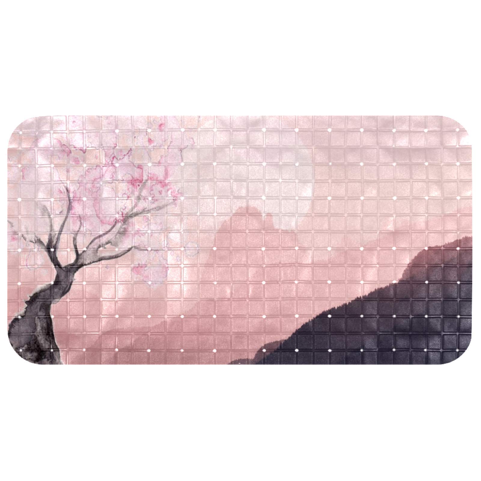 Tapis de baignoire nature pour enfants et bébé sous la douche