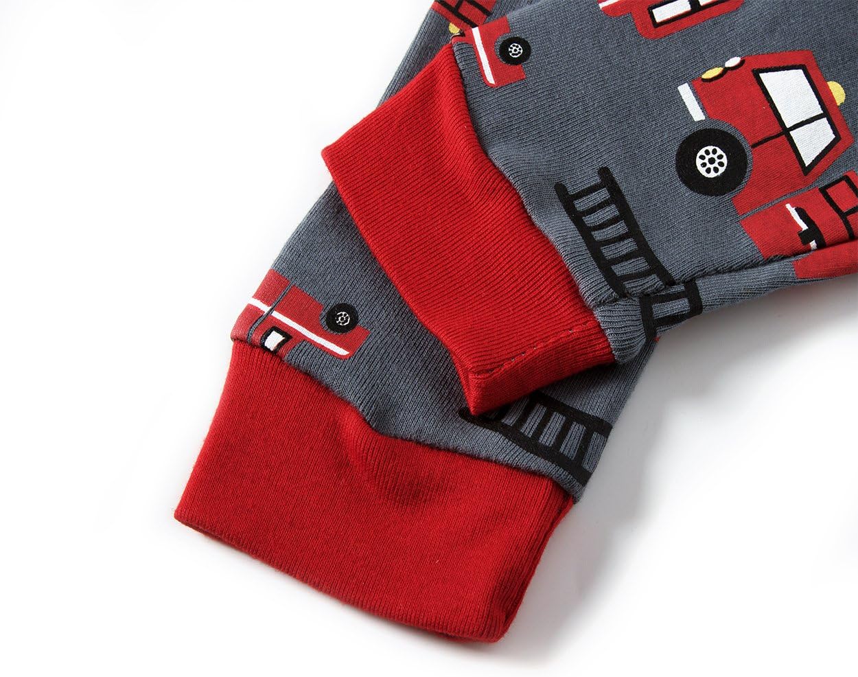 Little Boys Pajamas for Toddler Clothes Set Planet Train Sleepwear Long Sleeve 100% Cotton 2 Piece Kids Pjs Size 1-10 Years - Image 7