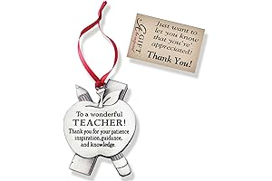 Christmas Tree Ornaments: Inspirational Teacher Ornament 2023