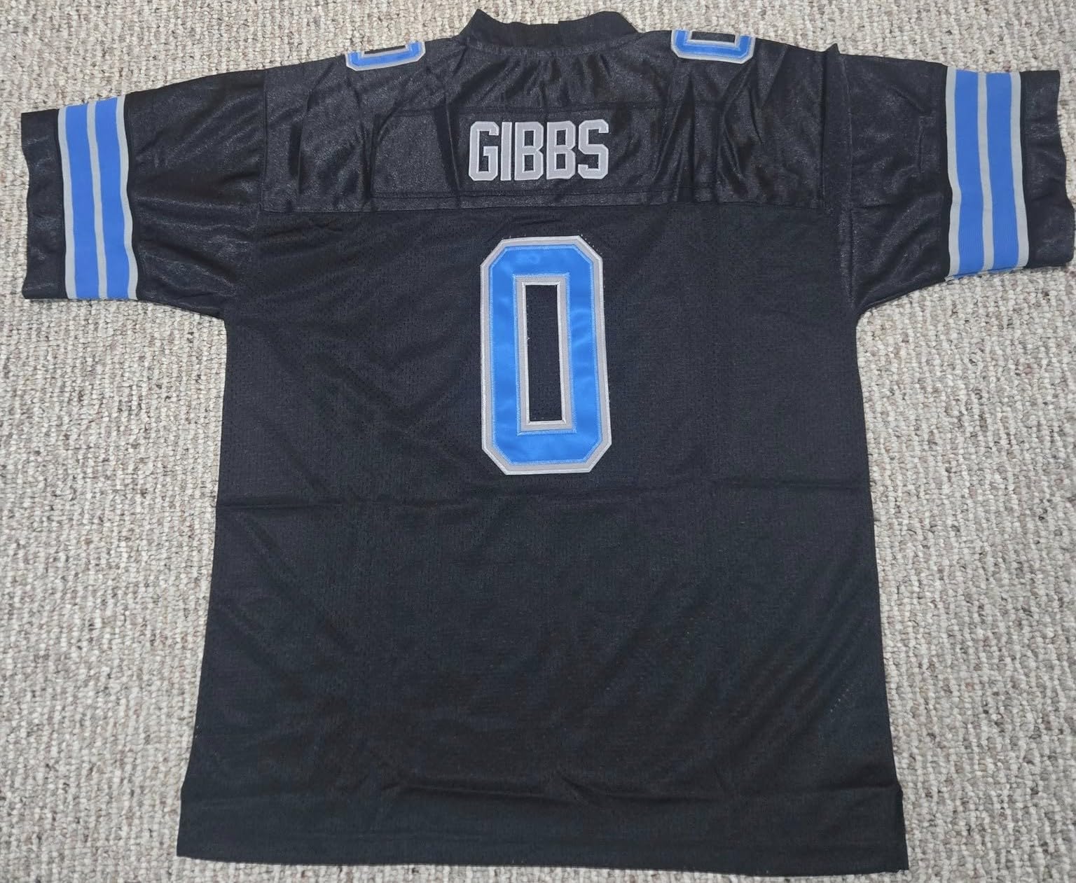 Amazon.com: Jahmyr Gibbs Jersey #0 Detroit Custom Stitched Black