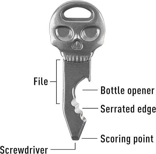 Miniatura 5 de Nite Ize KMTSK-11-R3 N03228 Cuchilla fija,Cuchillo de caza, al aire libre, camping, acero inoxidable