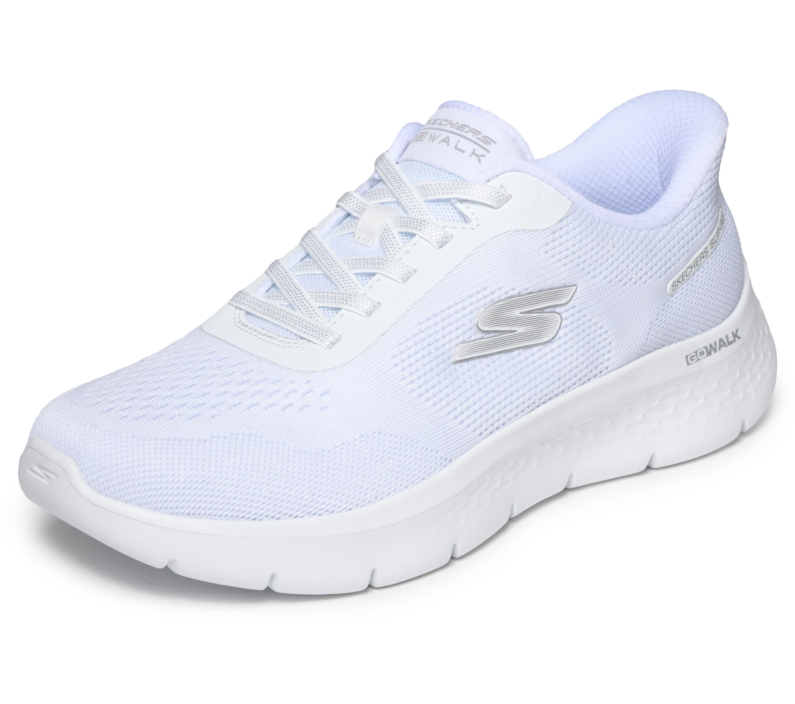 Skechers Women's Slip-Ins: Go Walk Flex Azriel, White, 3 UK