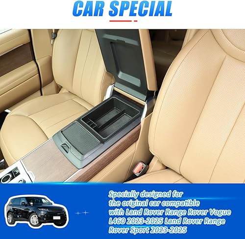 Miniatura 3 de Para Land Rover Range Rover Vogue L460 2023-2024 - Consola central de coche, caja de almacenamiento, bandeja organizadora para Range Rover Sport