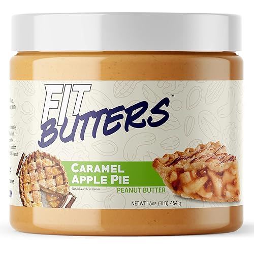 FIt Butters Mantequilla de maní con caramelo y manzana