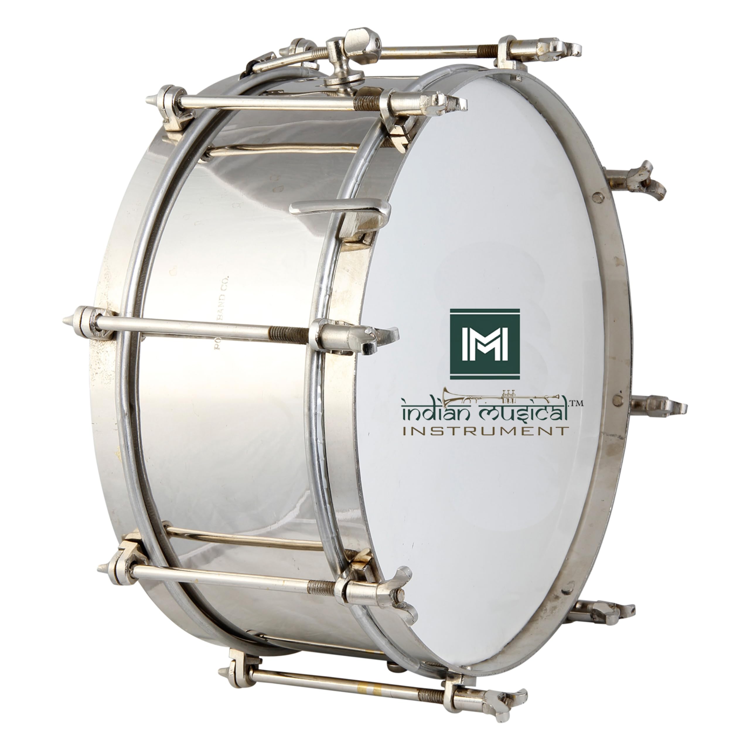 IMI 12 Side Drum Steel Nickle finished Stick, Belt & Bag. (B0CND13QC3) Amazon Price History, Amazon Price Tracker