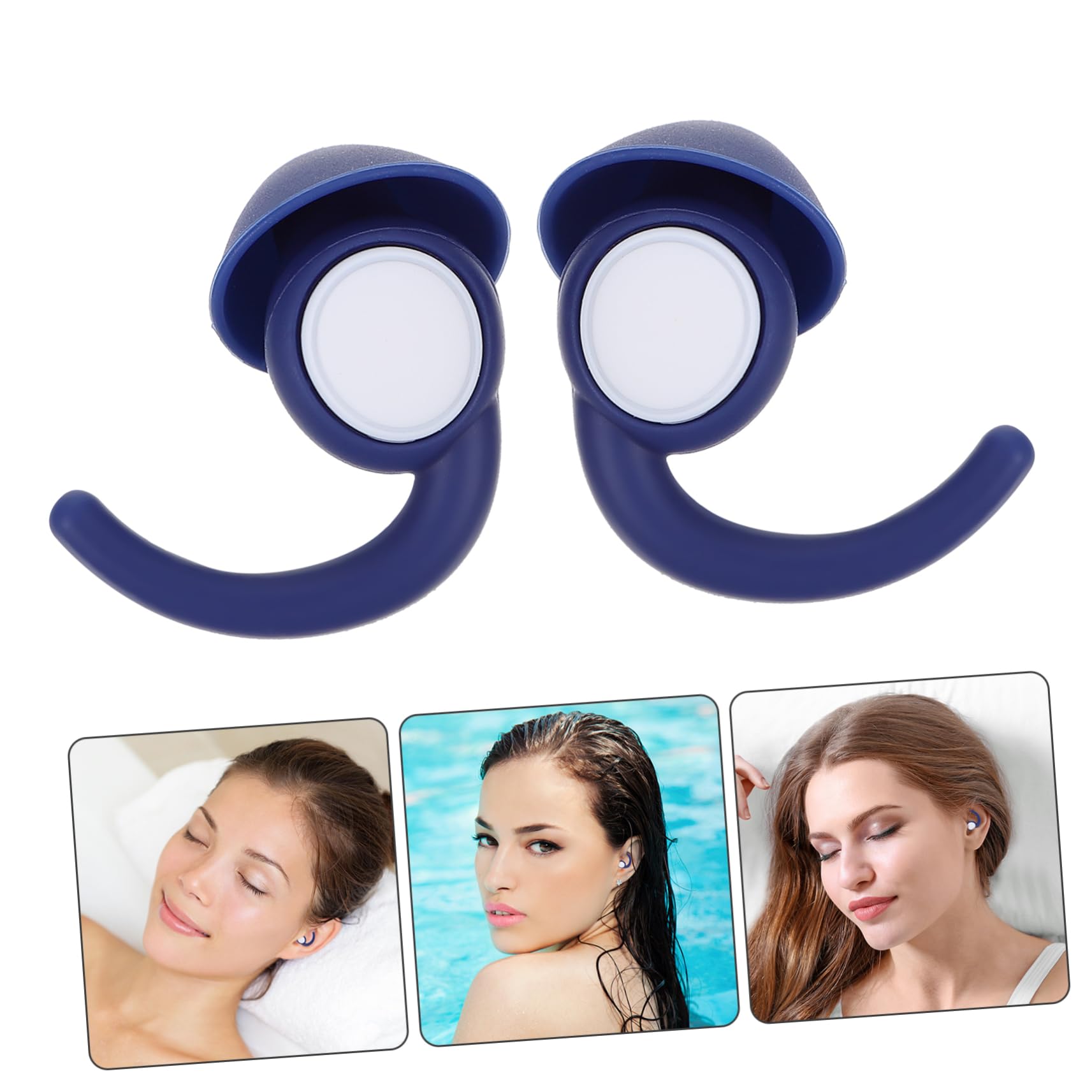 Beaupretty 6pares Tapones Antirronquidos De De Alimenticio Impermeables y Reutilizables Para y Para Dormir De Aislamiento De