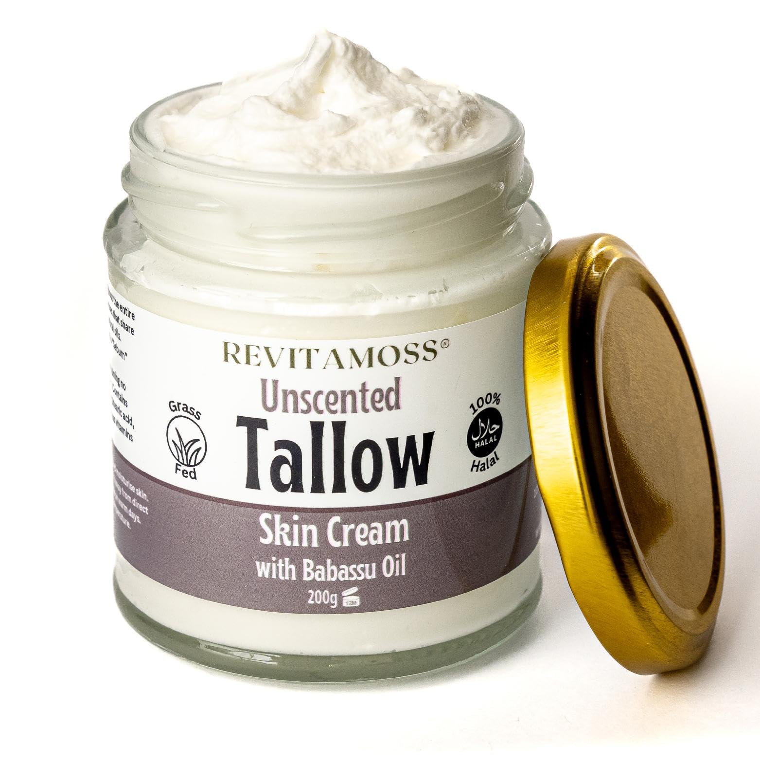 Whipped Tallow Moisturiser for Dry Skin, 200 g (Pack of 1)
