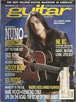 Extreme Nuno Bettencourt 1991 ギターピック