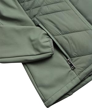 bebe Women's Softshell Jacket - Full Zip Up Hooded Quilted bebe Women's Softshell Jacket - Full Zip Up Hooded Quilted