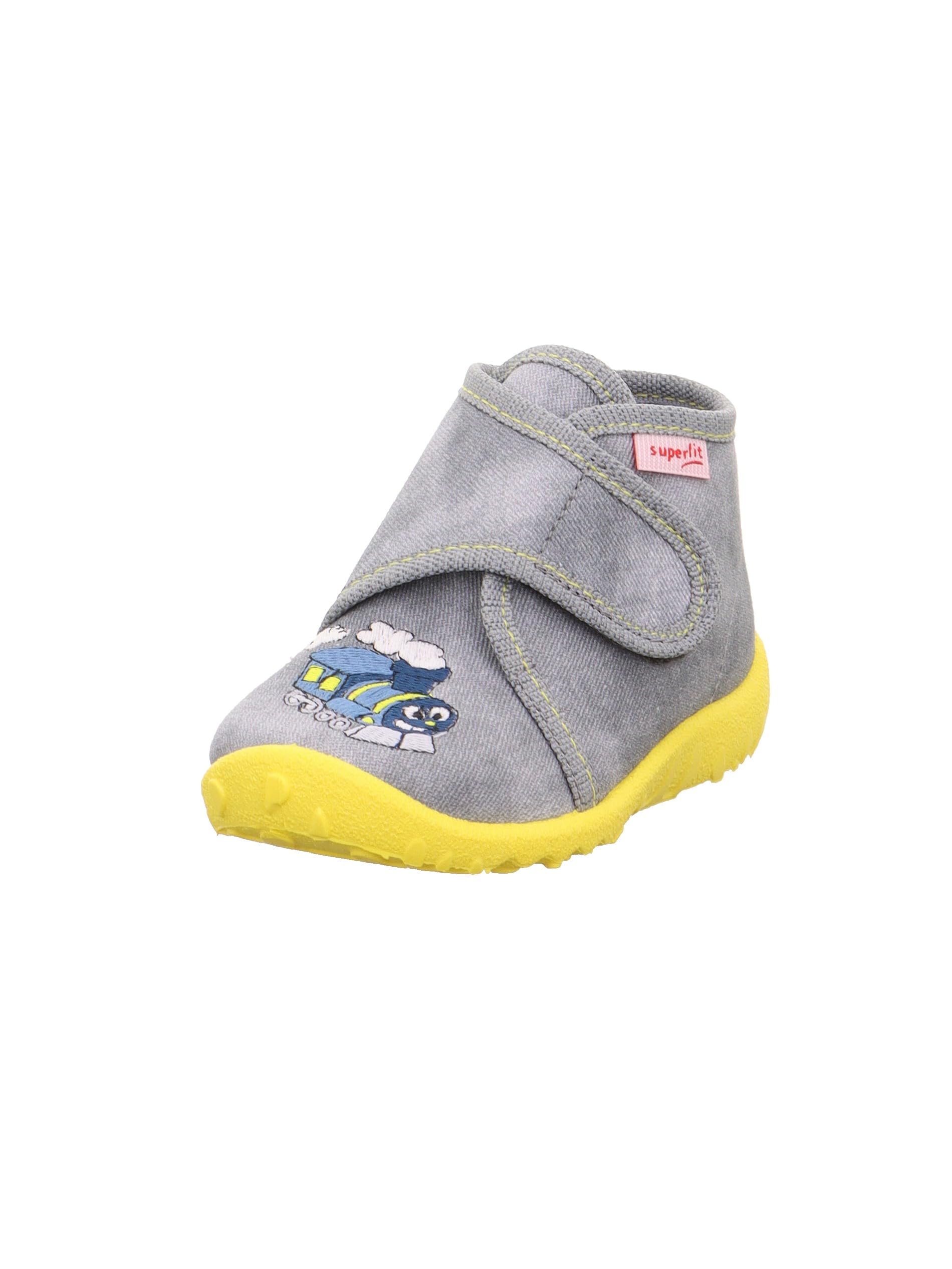 Superfit Baby Boys SPOTTY Hausschuhe, GRAU 2010