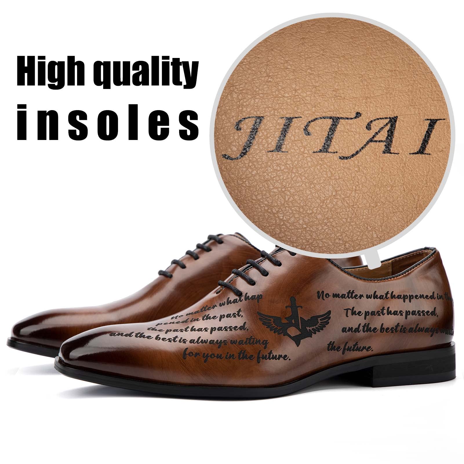 JITAI Mocassin Homme Penny Loafers Chaussure Mocassin Cuir Chaussure Homme Ville