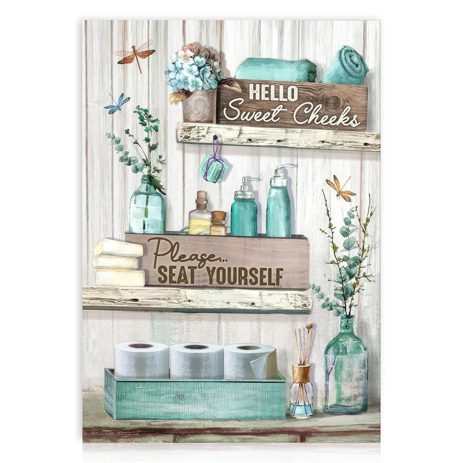 Poster Metallico Vintage Con Scheletro – Decorazione Da Parete Originale Per Bagno, Bar O Ufficio - 4