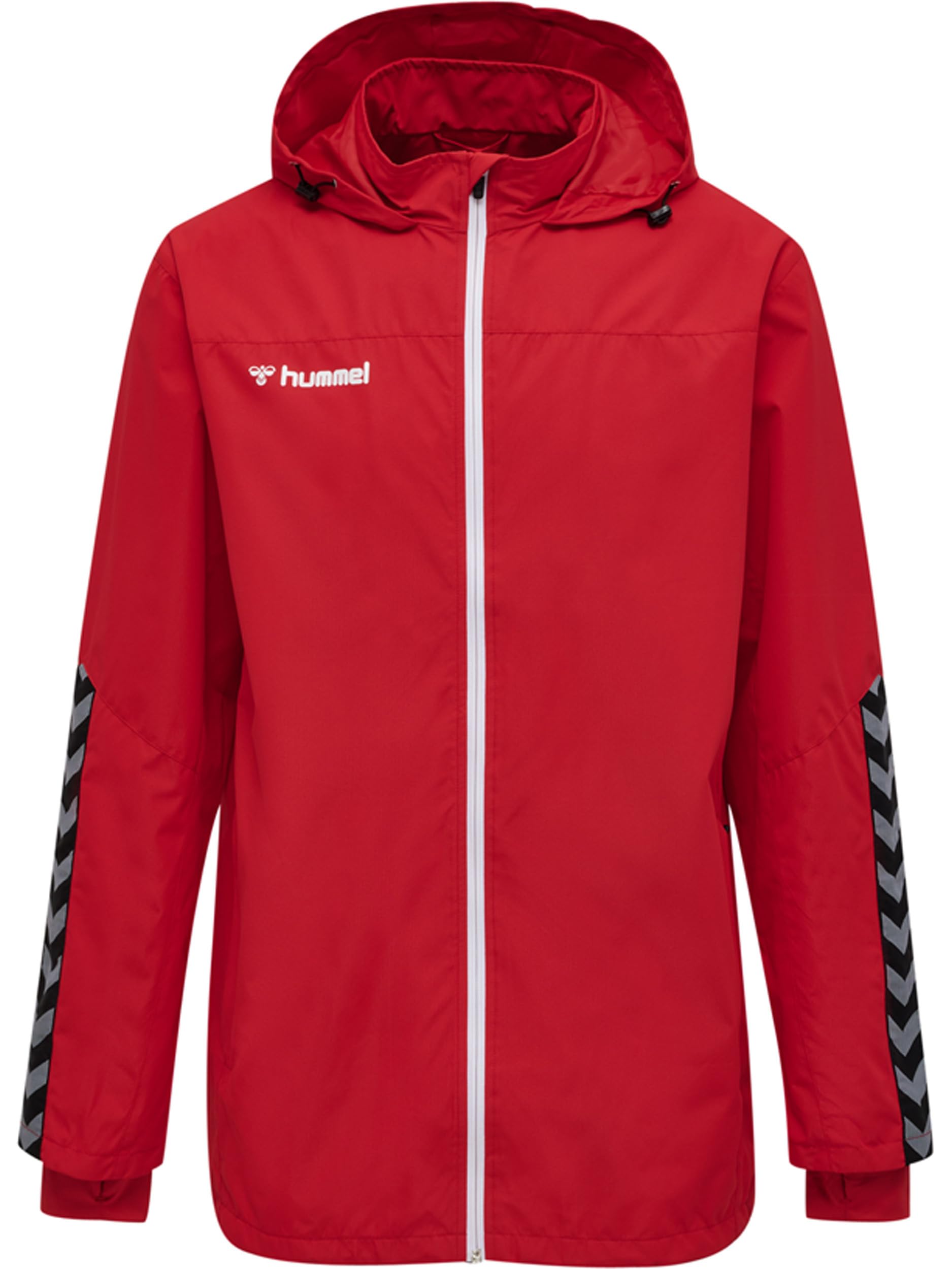 hummel Hmlauthentic Men's All-Weather Jacket, mens, Jacket, 205364-3062-M, true red, M