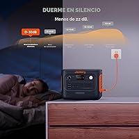 Vista 8 de Jackery Explorer 1000 v2 Estación de Energía Portátil, Batería LiFePO4 de 1070Wh, Salida AC de 1500W/USB-C de 100W, Carga Rápida de 1 Hora