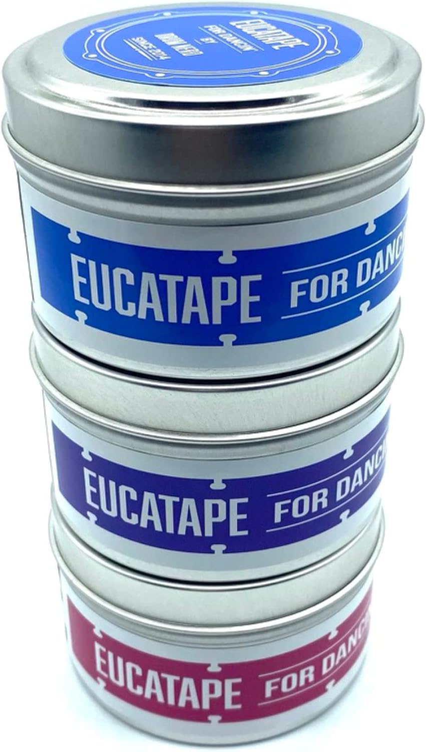 Eucatape Eucalyptus Infused Dancing Tape - Heals and Protects from Blisters Cuts Dry Skin in Ballet Salsa Hip Hop Ballroom Contemporary Latin Irish Modern Jazz Tap