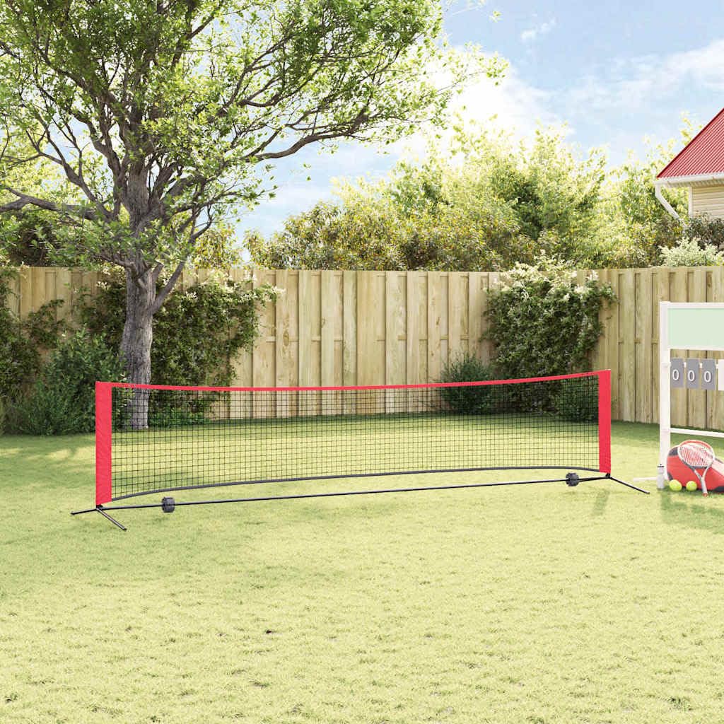 Tennisnetz für Garten und Freizeit 301 x 90,5 x 87 cm mit Tragetasche, faltbares Sportnetz für Innen- und Außenbereich