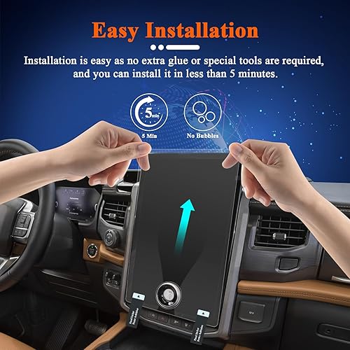 Miniatura 5 de Protector de vidrio para Ford Expedition Platinum 2023 2022-2024 para Ford Expedition LimitedLimited MAXTimberlineKing RanchKing Ranch